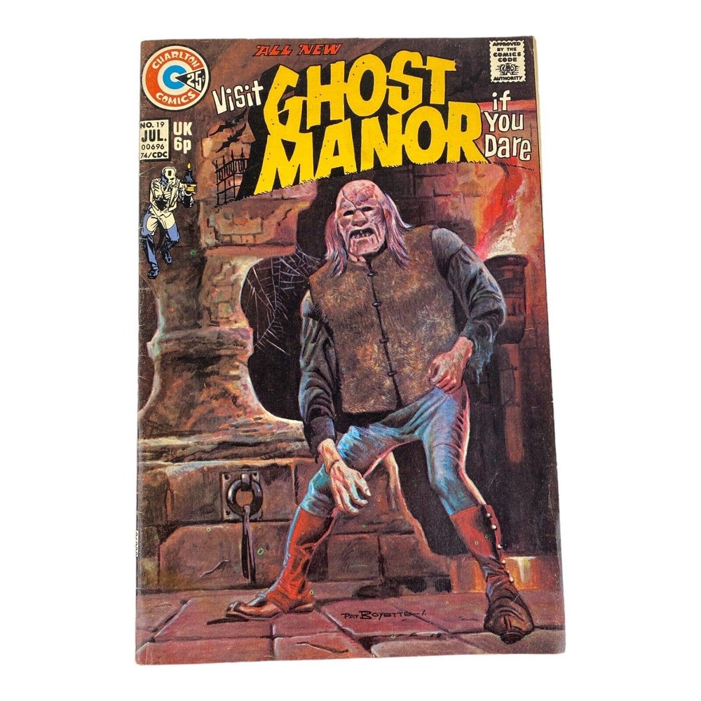 Charlton Comics GHOST MANOR Comic Book